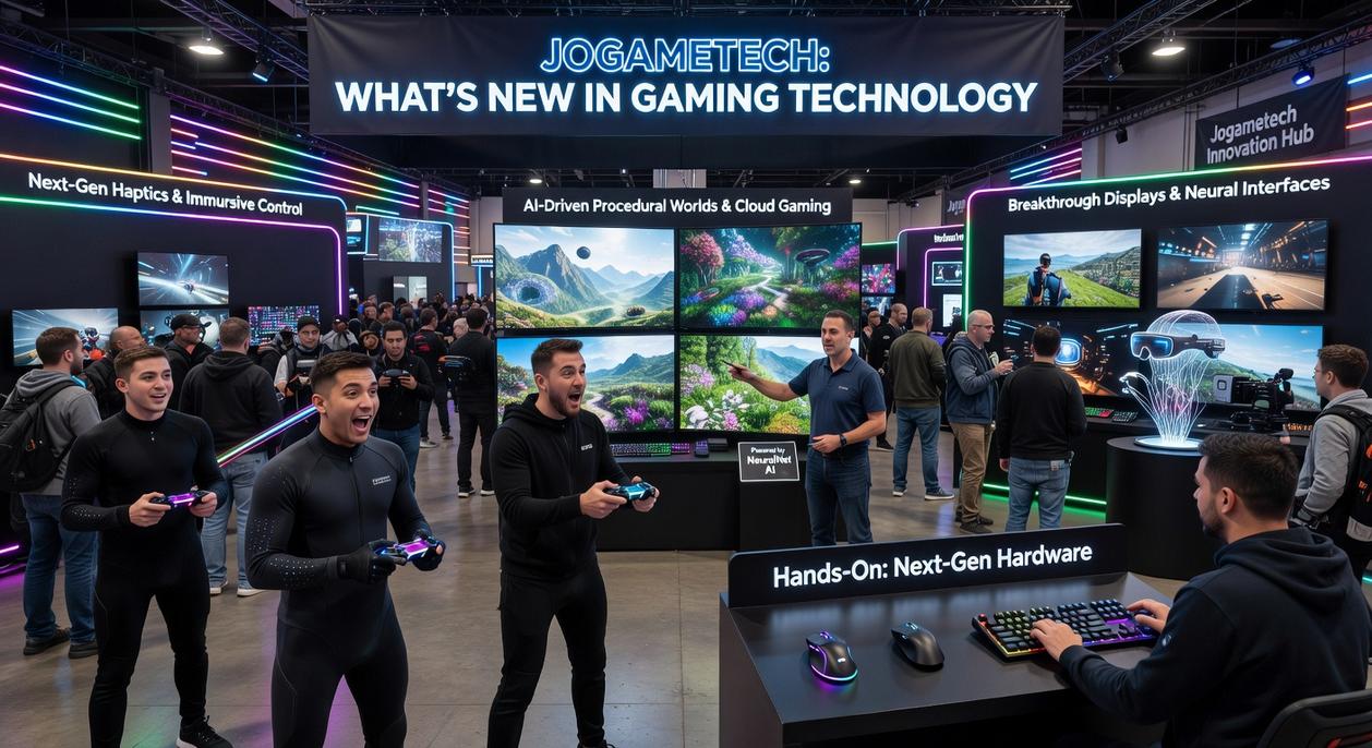 What Is New in Gaming Technology Jogametech