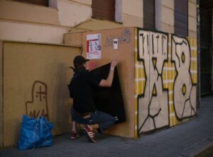 callejero graffitis faciles