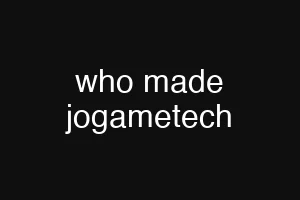 who made jogametech