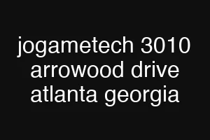 jogametech 3010 arrowood drive atlanta georgia